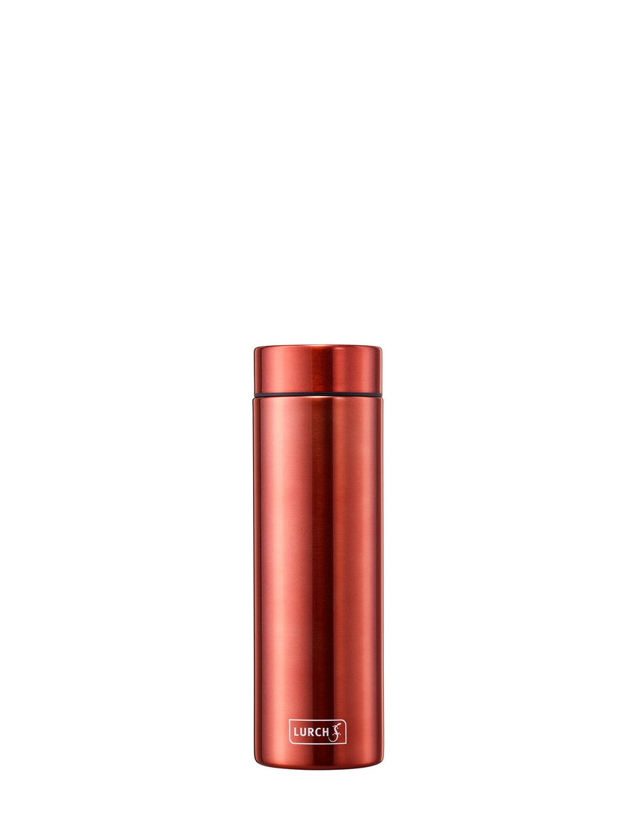 LURCH Isolier-Flasche Lipstick 0,3l ultraleichte Flasche im Lippenstift-Design poppy red-L00240952