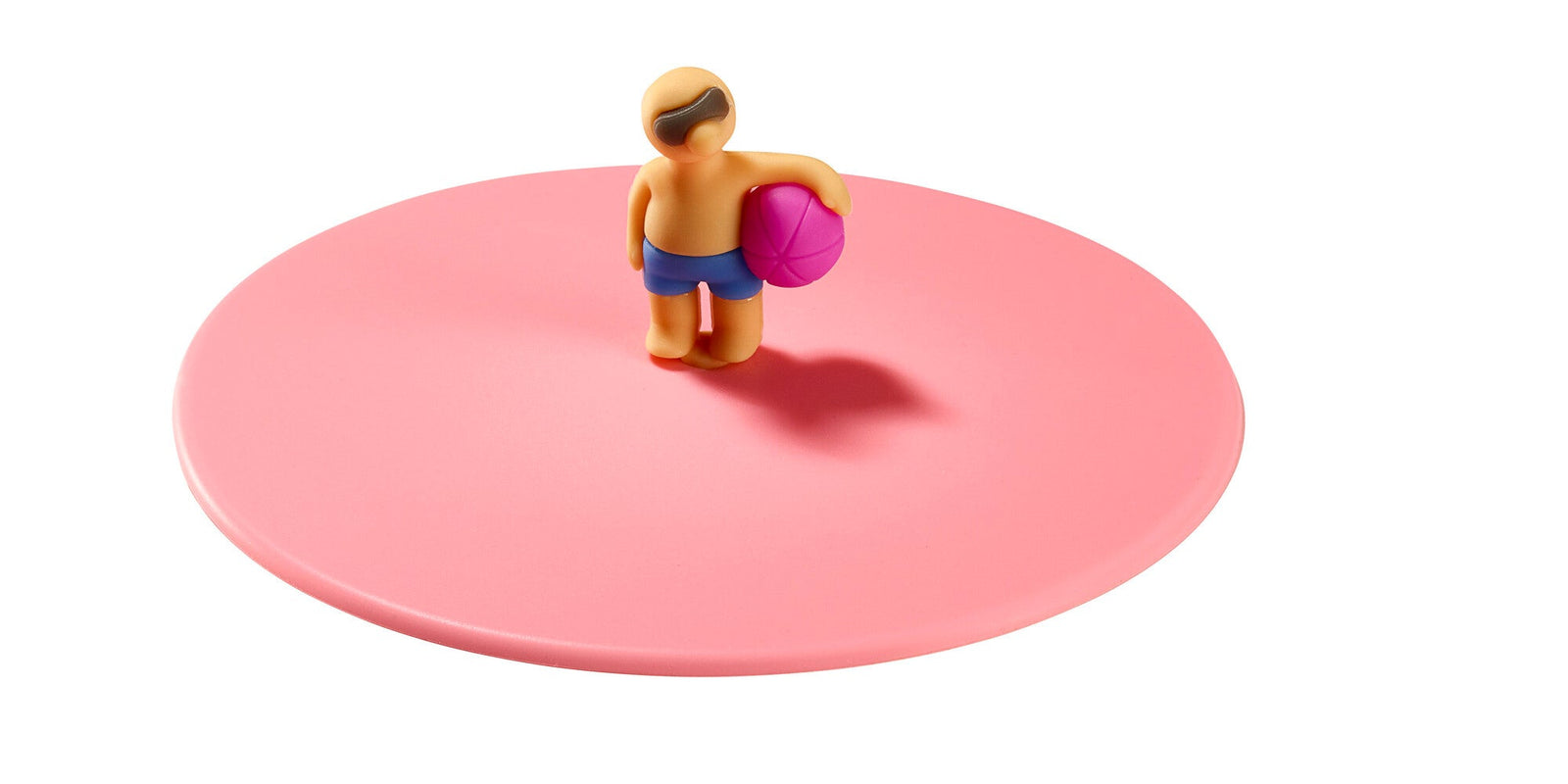 L00210843 - LURCH Mein Deckel Beach Boys Benni Ball Ø10,5cm Premium - Platin - Silikon