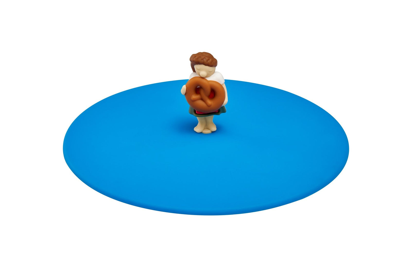 L00210882 - LURCH Mein Deckel Biergarten Biggi Bretzel Ø10,5 cm Silikon