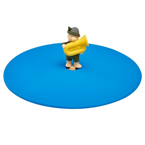 LUR - 00210883 - LURCH 'Mein Deckel Biergarten "Toni Tuba" D10.5cm silikon'