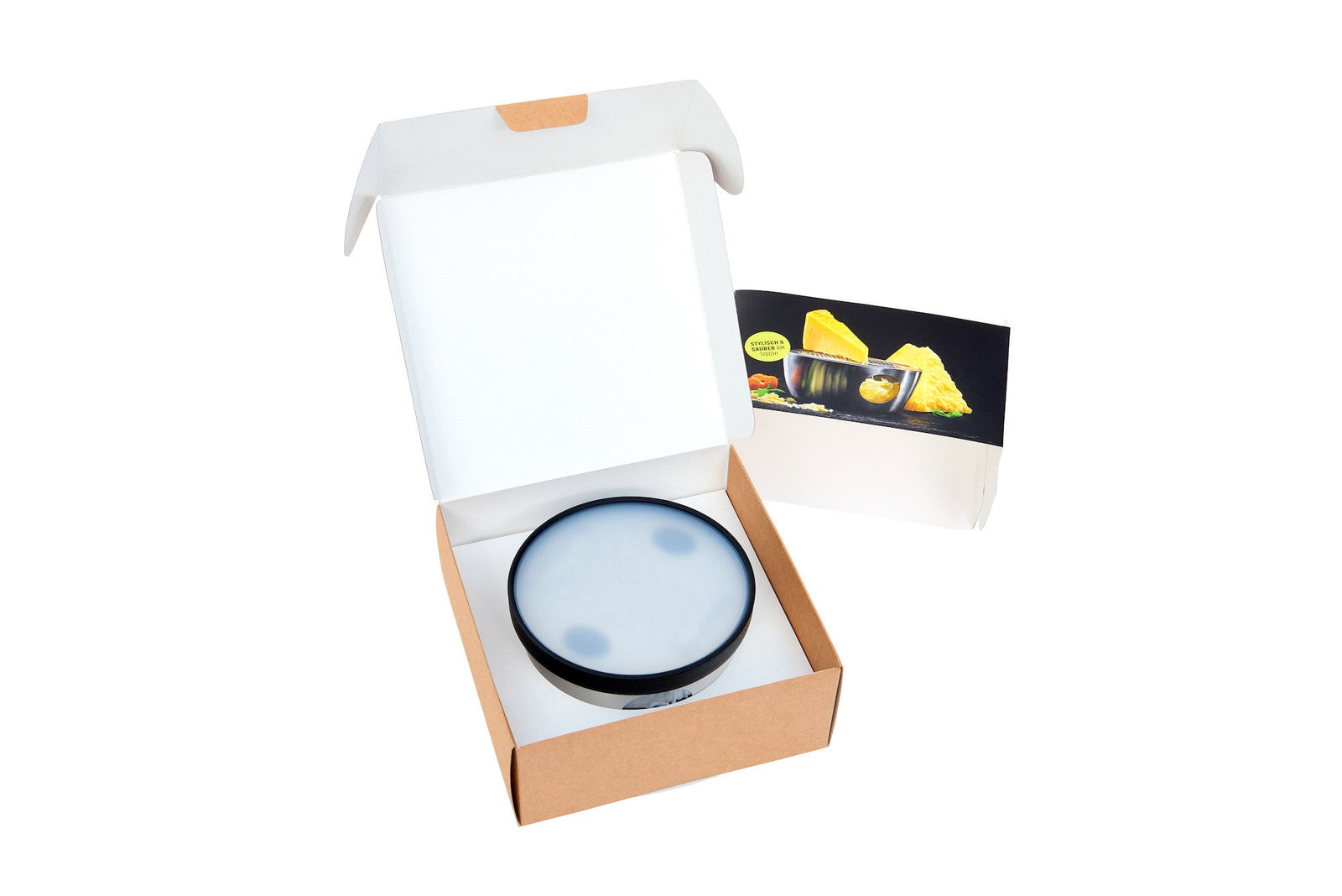 L00220272 - LURCH RazorTech Parmesanreibe 2Wege mit Deckel Edelstahl