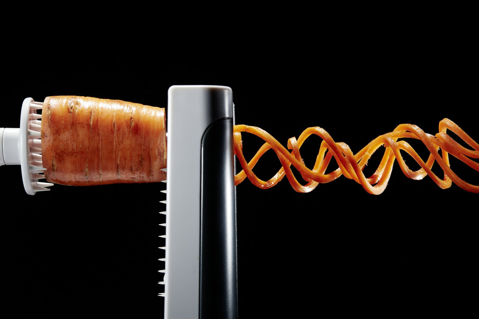 L00010317 - LURCH Spiralschneider mit drei Messereinsätzen steingrau/weiß