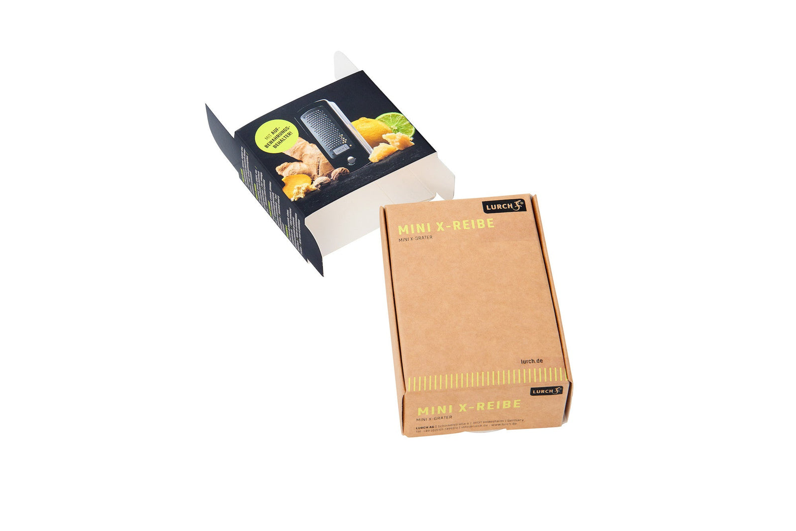 L00220441 - LURCH X - Serie RazorTech Reibe Mini Muskatnuss/fein schwarz