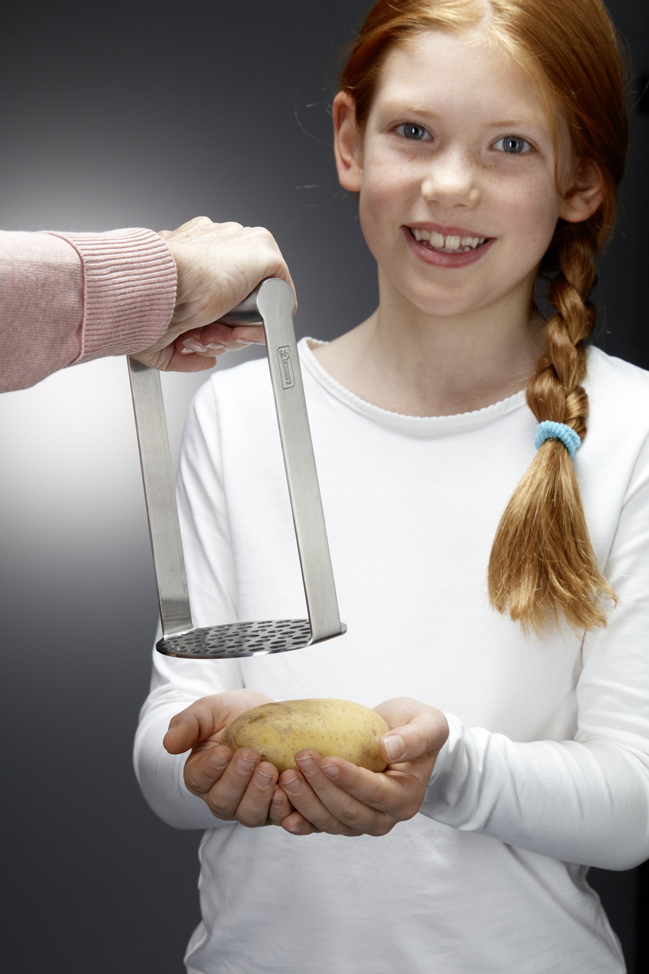 L00010990 - LURCH Zange 33 cm Silikonkopf blau