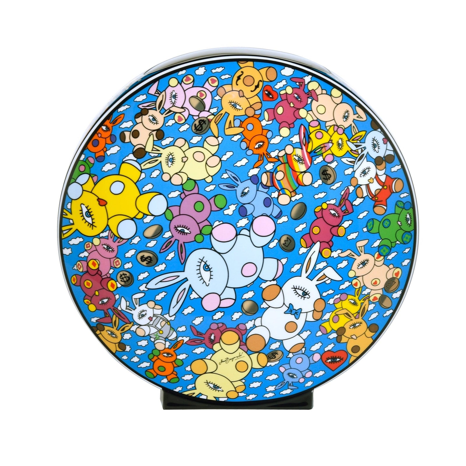67180101 - Mauro Bergonzoli - Magic Bunny Explosion, Goebel, Vase, 2024