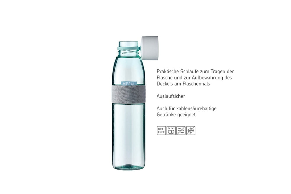 Mepal 'Triankflasche Ellipse 700 ml - Nordic denim-MP107778016800