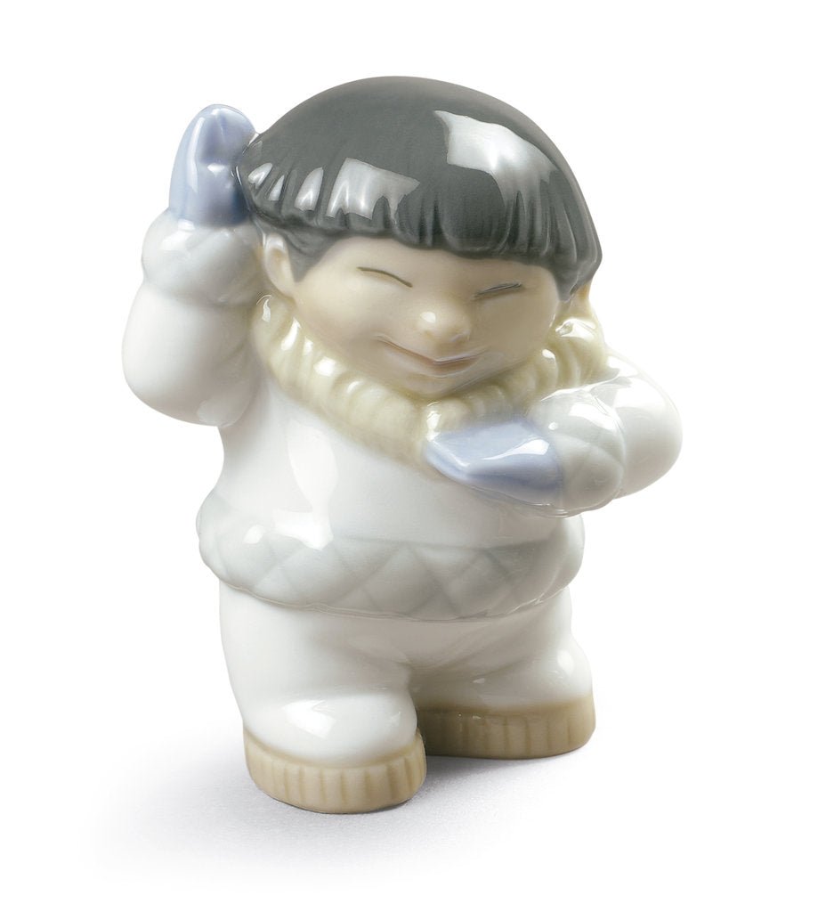 020 - 05070 - NAO® Figur »ESKIMO WINKEN - 9x7x6 cm«