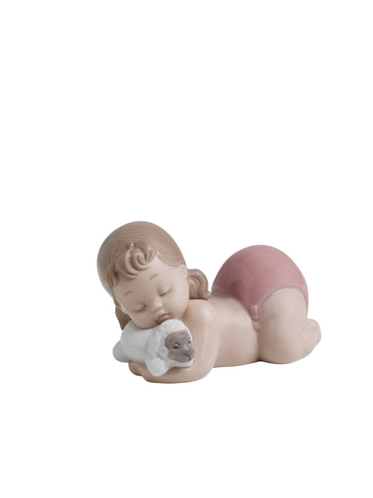 020 - 01574 - NAO® Figur »Spielkameraden« Baby mit Schäfchen