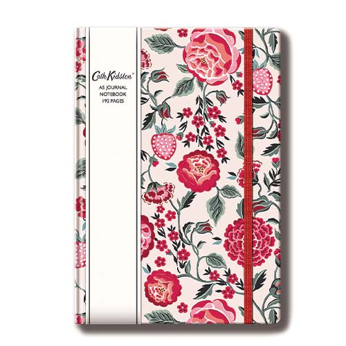 chi - CKS0005 - Notizbuch / Journal 192 Seiten liniert A5, chic.mic, Blumendesign