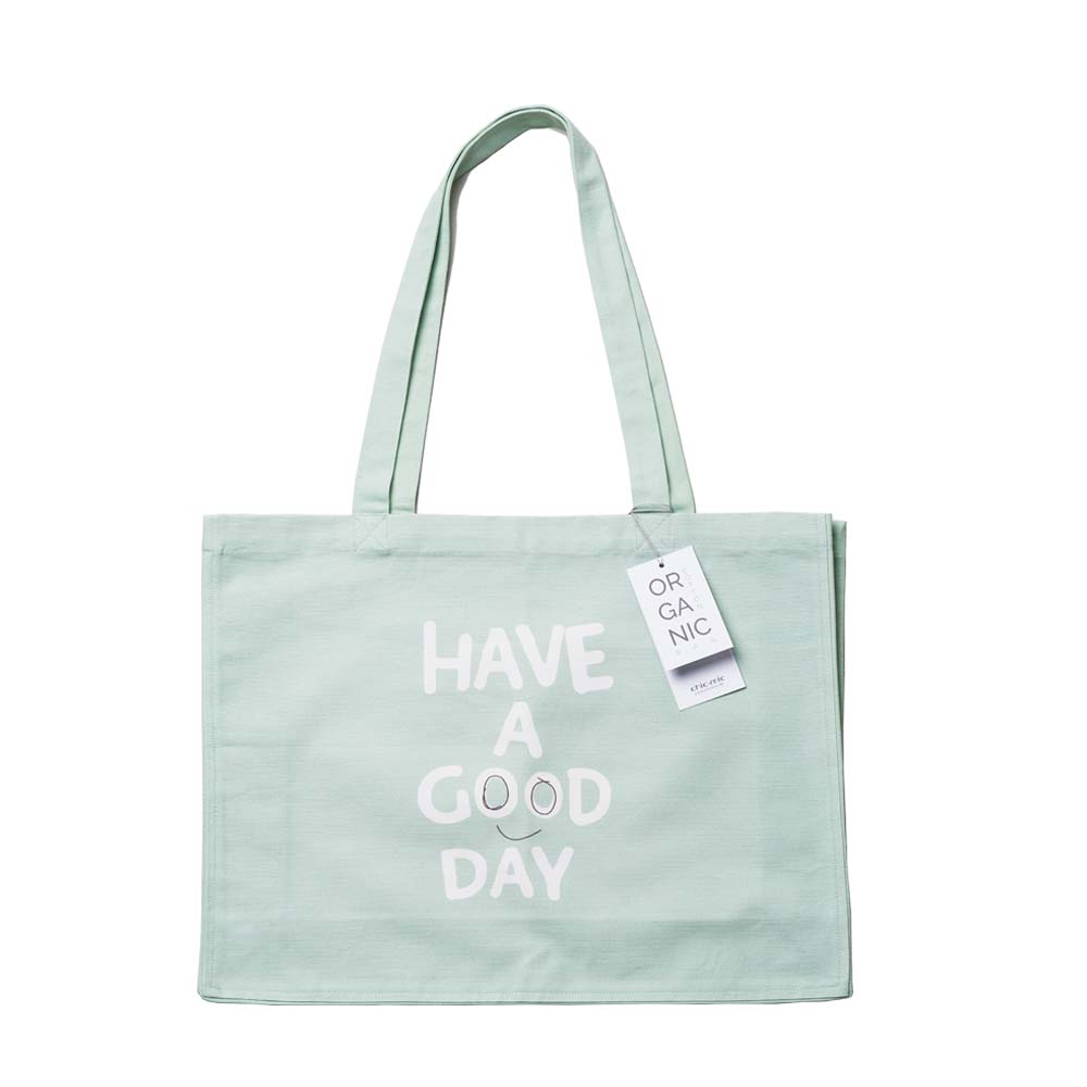chi - OCB103 - Organic Cotton Bag, "Have a good day", chic.mic, Bio - Baumwolle