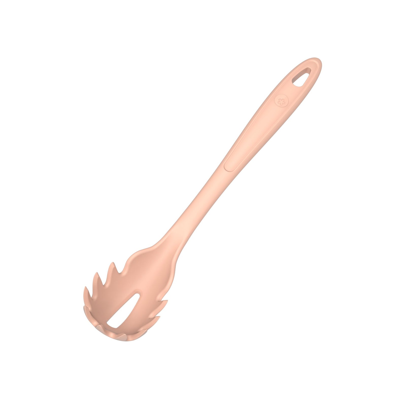 KOBL - 22048.51 - Pastalöffel, KochBlume, Silikon, Edelstahl, altrosa