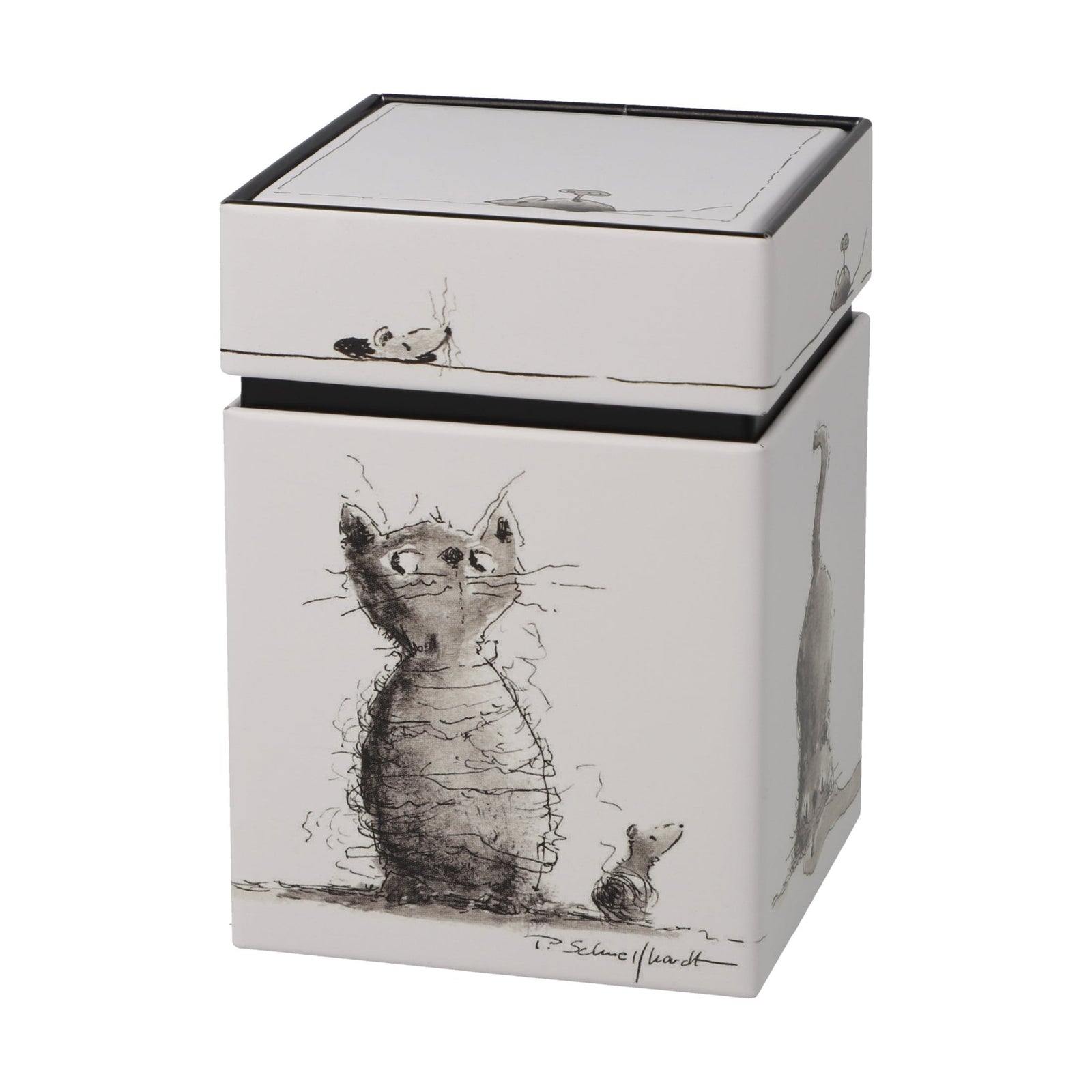 26500411 - Peter Schnellhardt - Katzenbande, Goebel, Teedose, 2024
