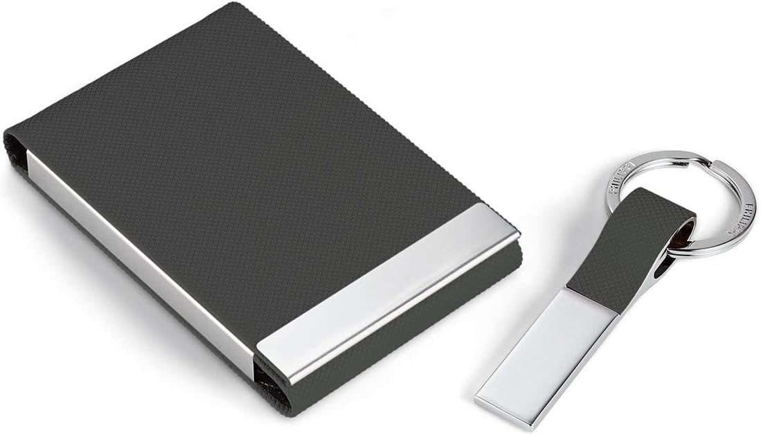 P263005 - PHILIPPI 'Todd Geschenkset 2 tlg anthrazit'