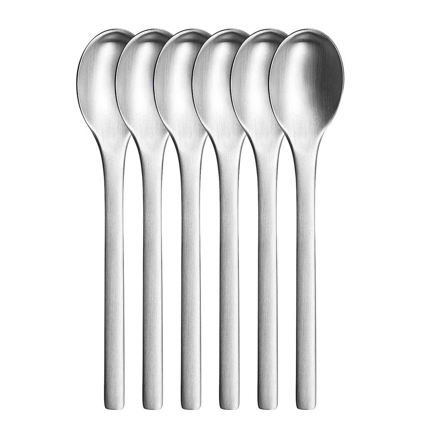 PUR - 3010623 - PureSigns 'Espressolöffel ONE Extra matt, 6 Stück'