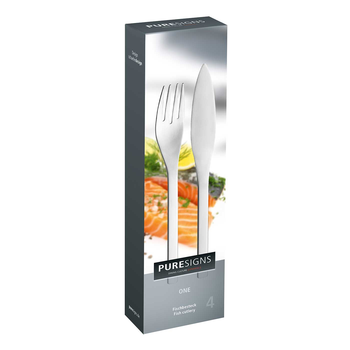 PUR - 3010433 - PureSigns 'Fisch - Set ONE Extra 4tlg.'