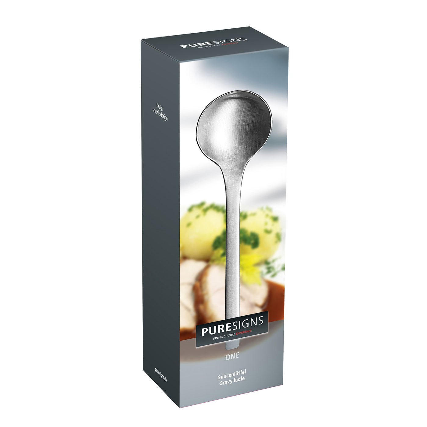 PUR - 3010124 - PureSigns 'Saucenlöffel ONE Extra, matt'