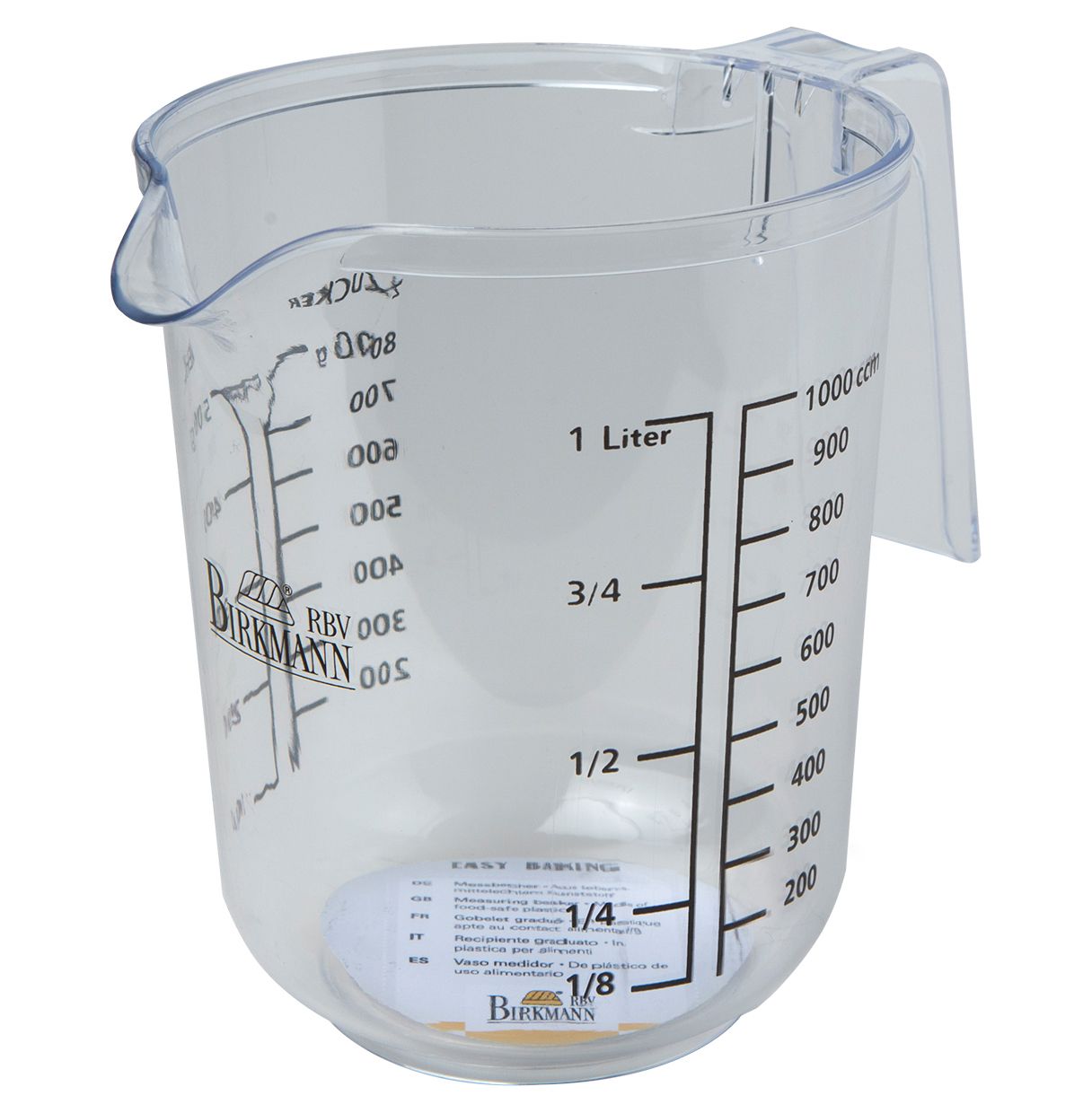 BI - 429819 - RBV Birkmann, Messbecher 1L "Easy Baking"