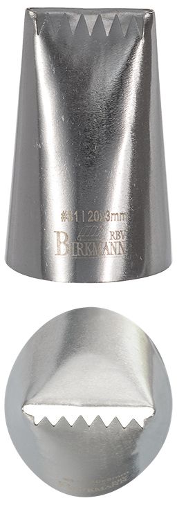 RBV Birkmann 'Sternbandtülle #31 - 20 x 3mm'-BI411388