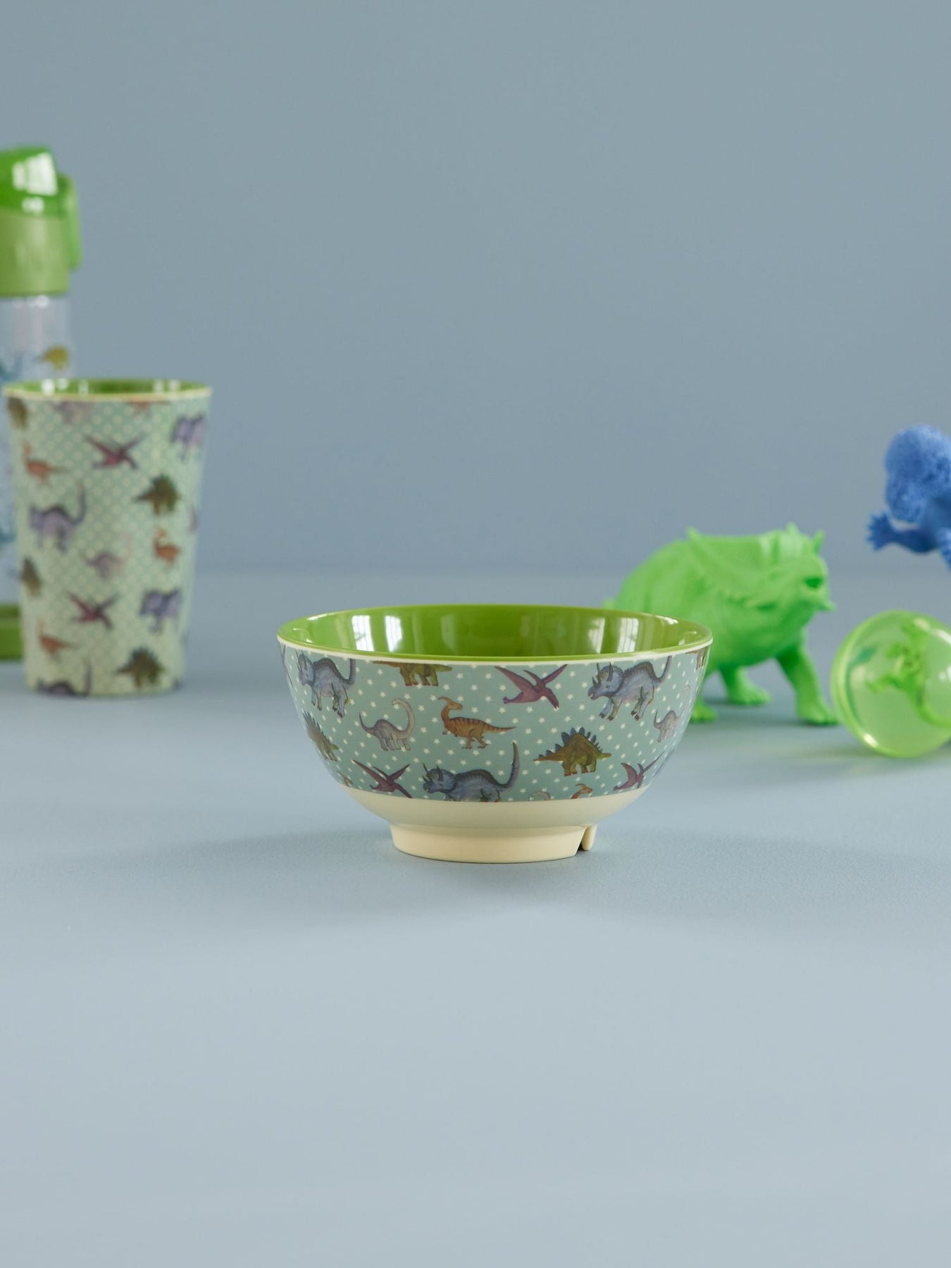 ri - MELBW - NDINO - rice - Schüssel mit New Dino Aufdruck - Medium, 700ml