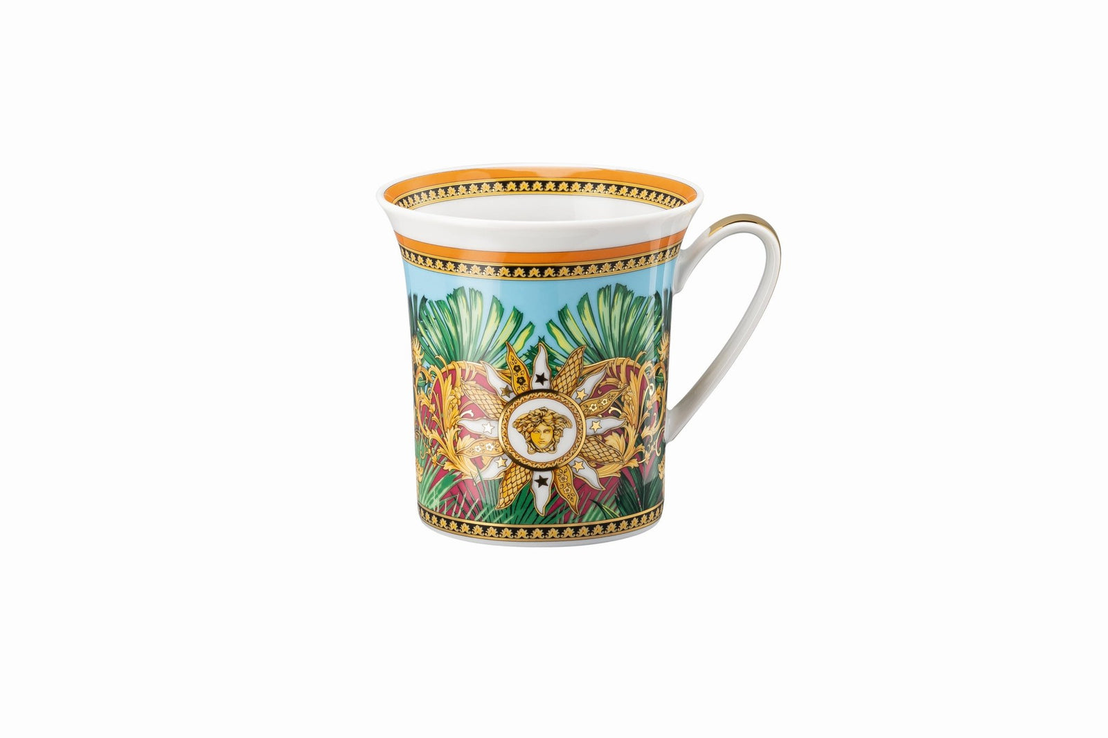 19315 - 403713 - 28700 - Rosenthal Versace 30 Jahre - Becher mit Deckel 'Jungle Animalier - 2020'