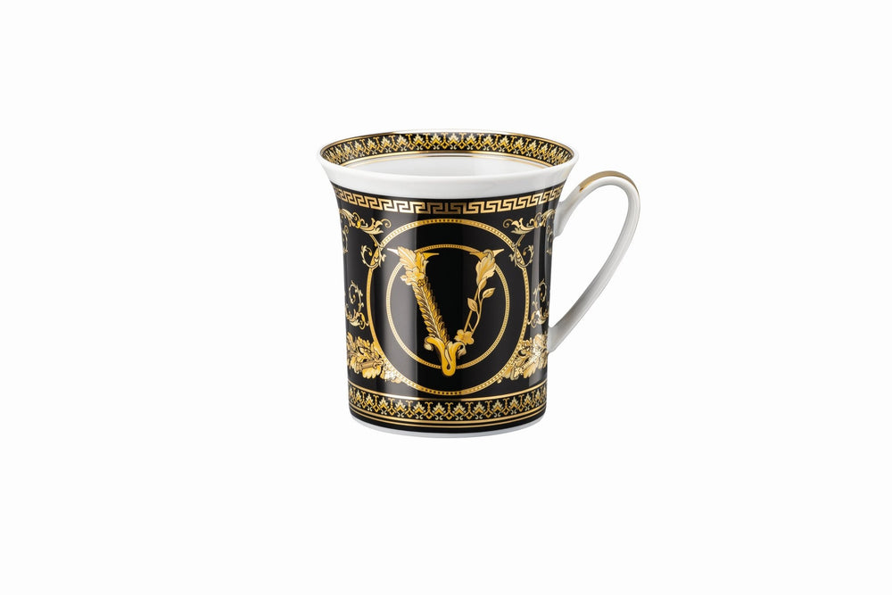 Rosenthal Versace 30 Jahre - Becher mit Deckel 'Virtus Gala Black - 2021'-19315-403729-28700