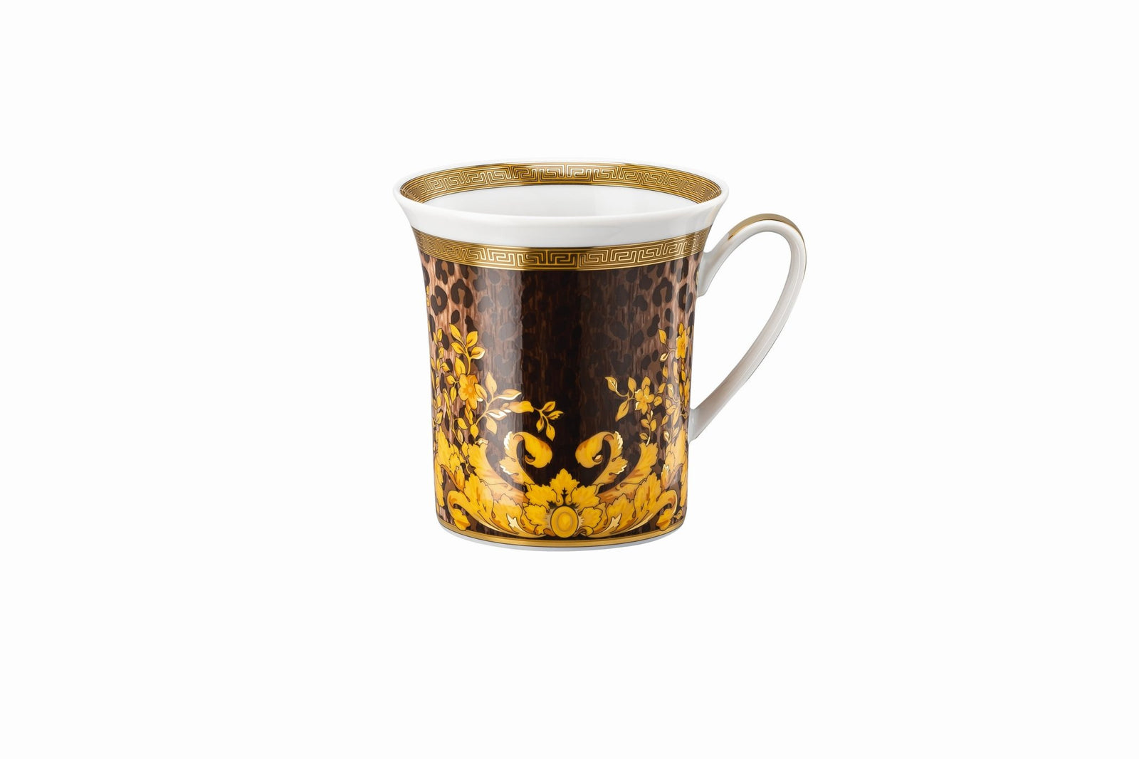 19315 - 409980 - 28700 - Rosenthal Versace 30 Jahre - Becher mit Deckel 'Wild Floralia - 2002'