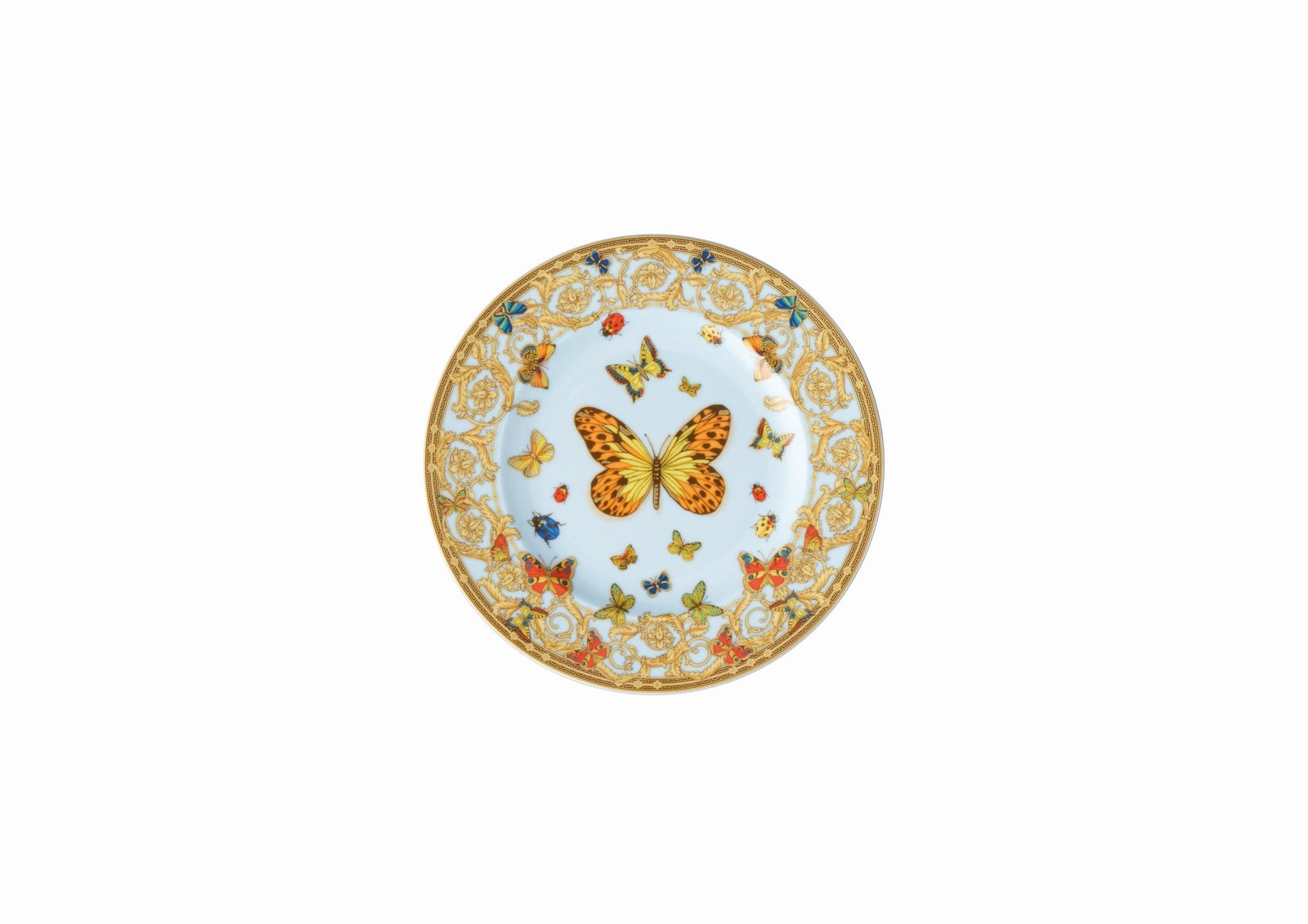 19300 - 409609 - 10218 - Rosenthal Versace - Le jardin de Versace 'Brotteller 18 cm'