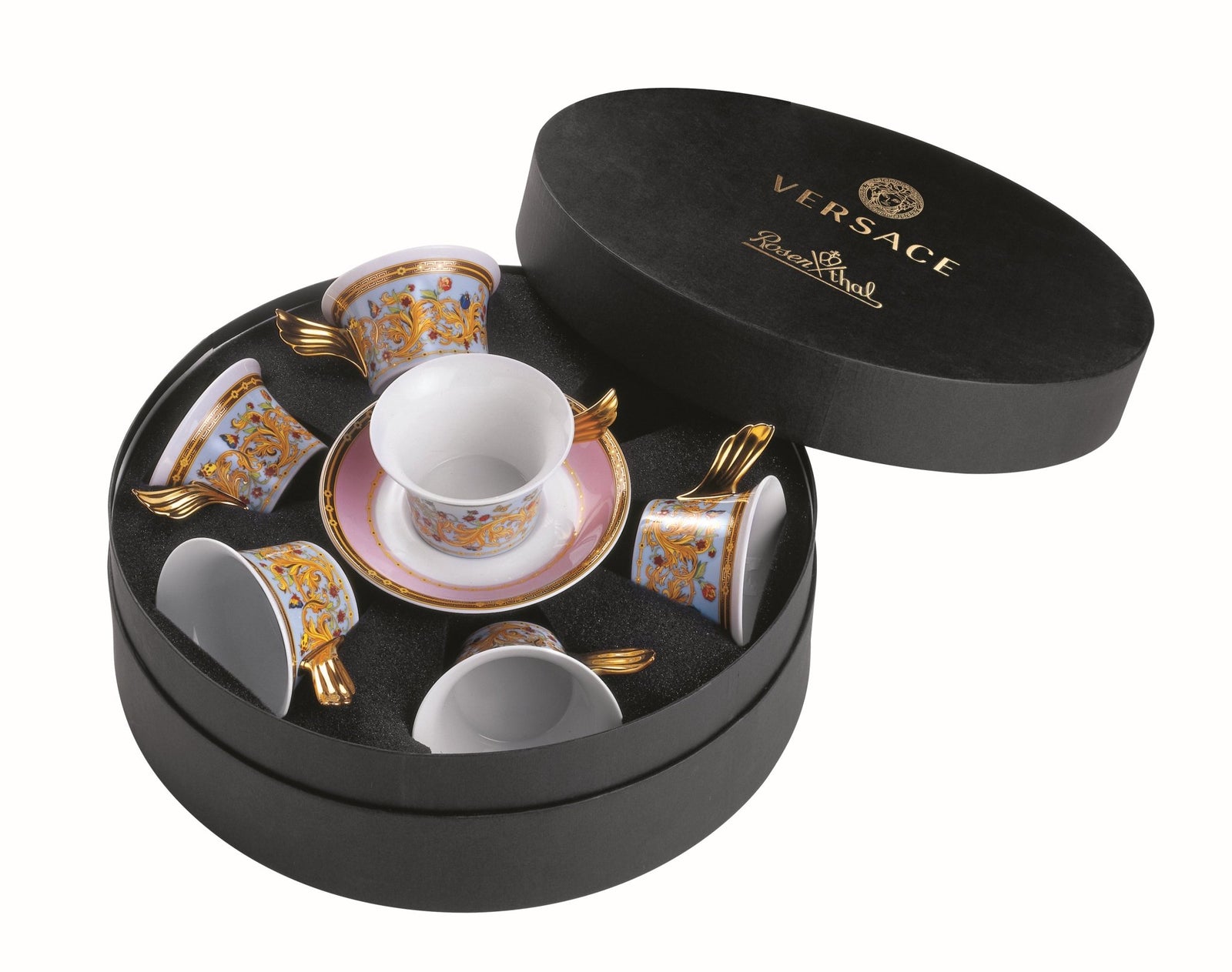 19300 - 409609 - 29253 - Rosenthal Versace - Le jardin de Versace 'Set 6 Teetassen'