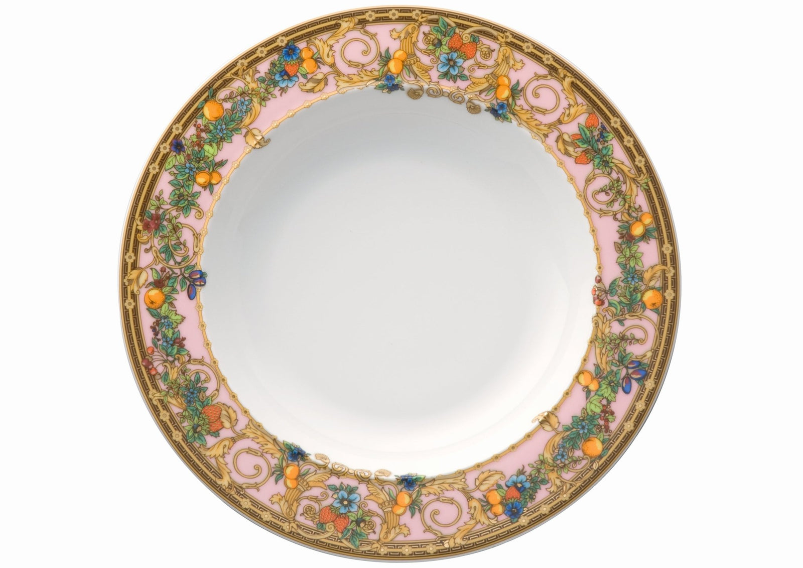 19300 - 409609 - 10322 - Rosenthal Versace - Le jardin de Versace 'Suppenteller 22 cm'