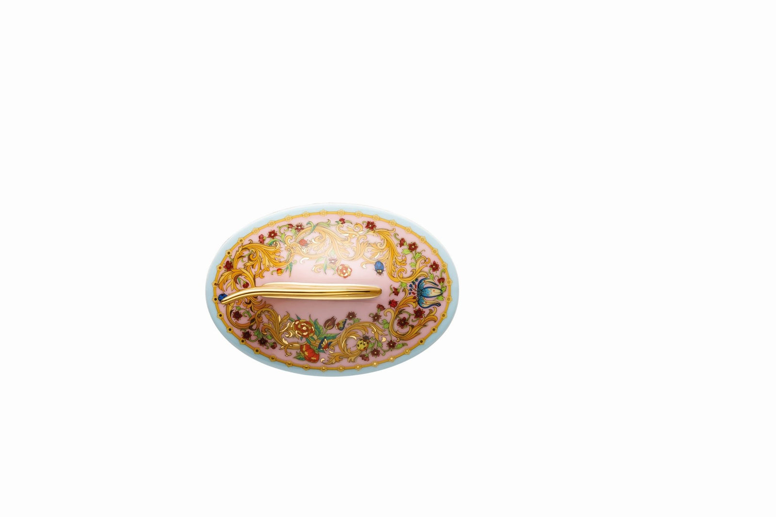19300 - 409609 - 14332 - Rosenthal Versace - Le jardin de Versace 'Zuckerdose 6 Personen nur Deckel'