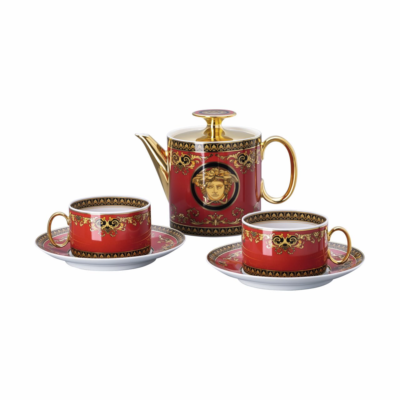 19335 - 409605 - 28717 - Rosenthal Versace - Medusa 'Set Tea for 2' 2023
