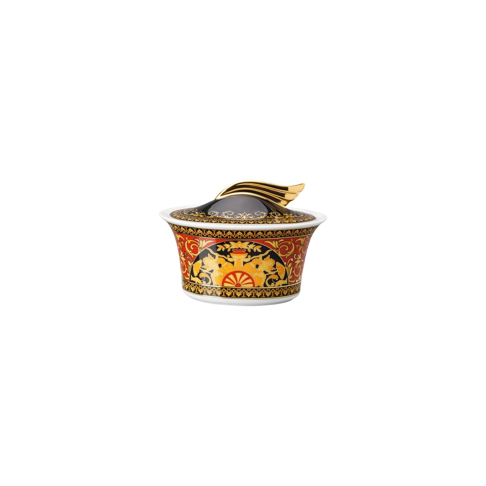 19300 - 409605 - 14330 - Rosenthal Versace - Medusa 'Zuckerdose 6 Personen'