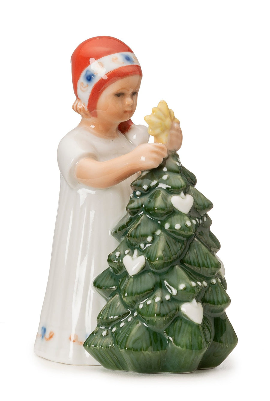 Royal Copenhagen Weihnachten 'Elsa schmückt Mini-Baum - weiß'-ROC-RF5021096