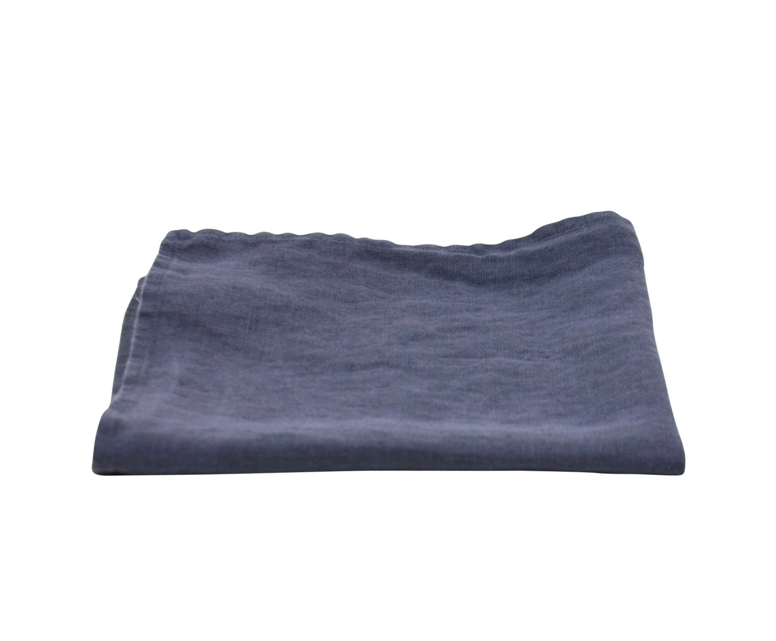 SOL - HS123 - Serviette, 1 Stück gewebte Leinenserviette - Dunkel Sturmgrau, Solwang 40x40cm