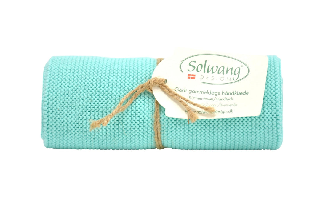 Solwang Handtücher '1 Stück gestricktes Handtuch' clear aqua-SOL-H30