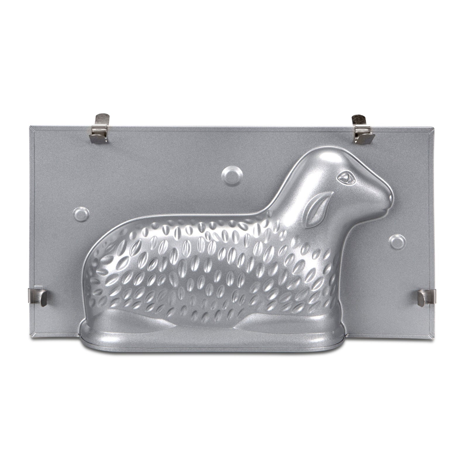 ST - 661776 - Städter '3D - Backform Osterlämmchen 2 - Teilig Metall Silber'