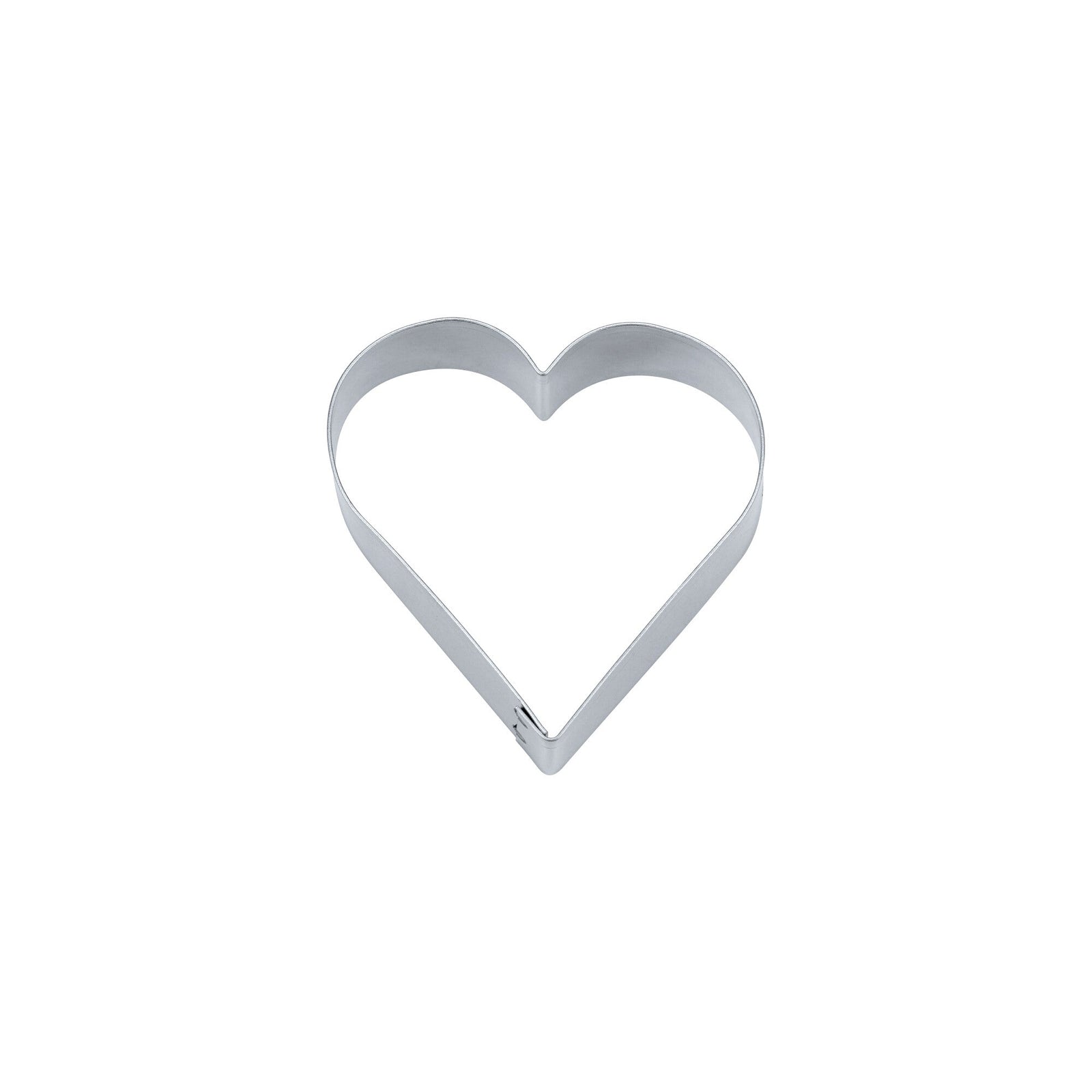 ST - 051010 - Städter 'Ausstecher Herz 2,5cm aus Weißblech'