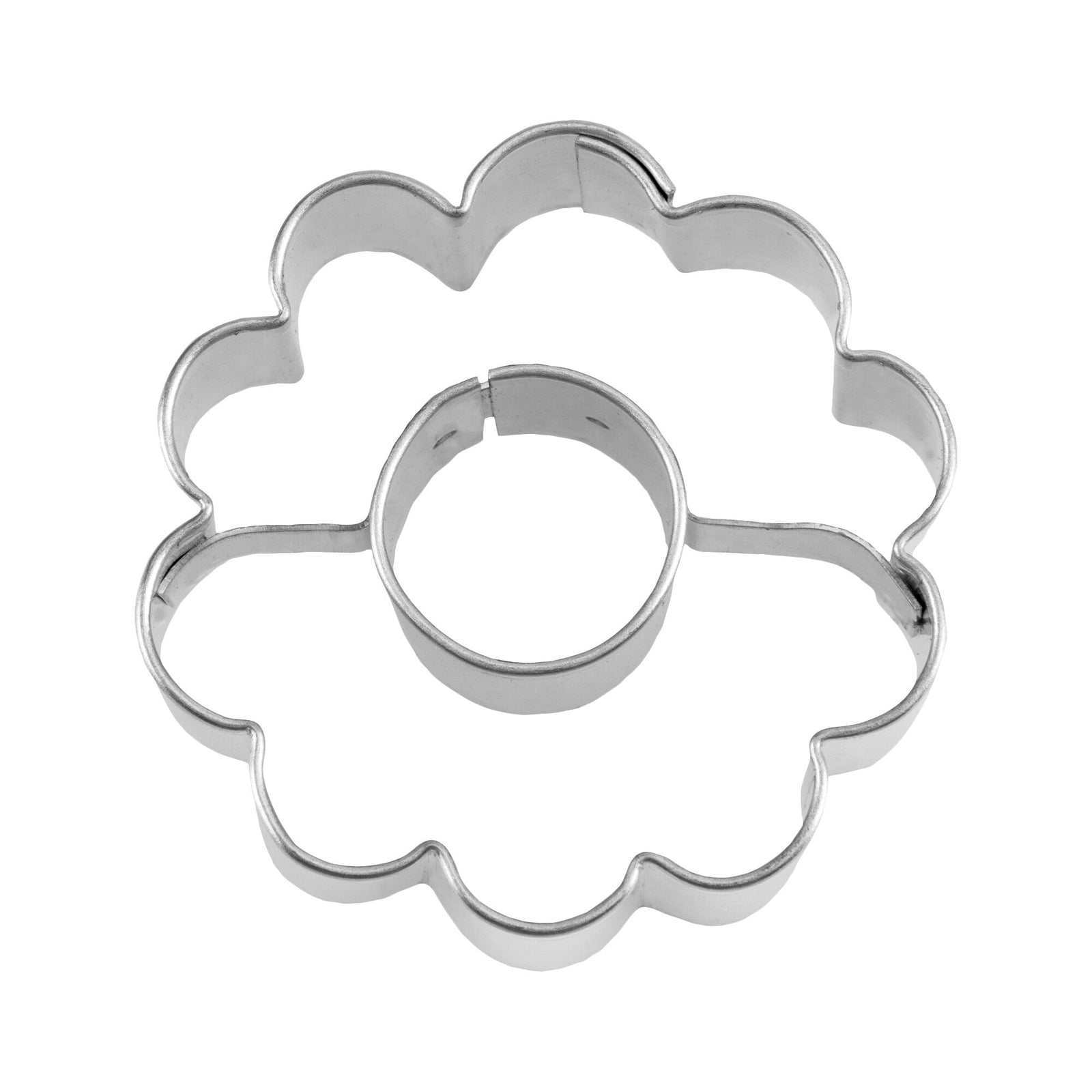 ST - 124028 - Städter 'Ausstecher Mandelring, ø 4 cm, gewellt aus Edelstahl'