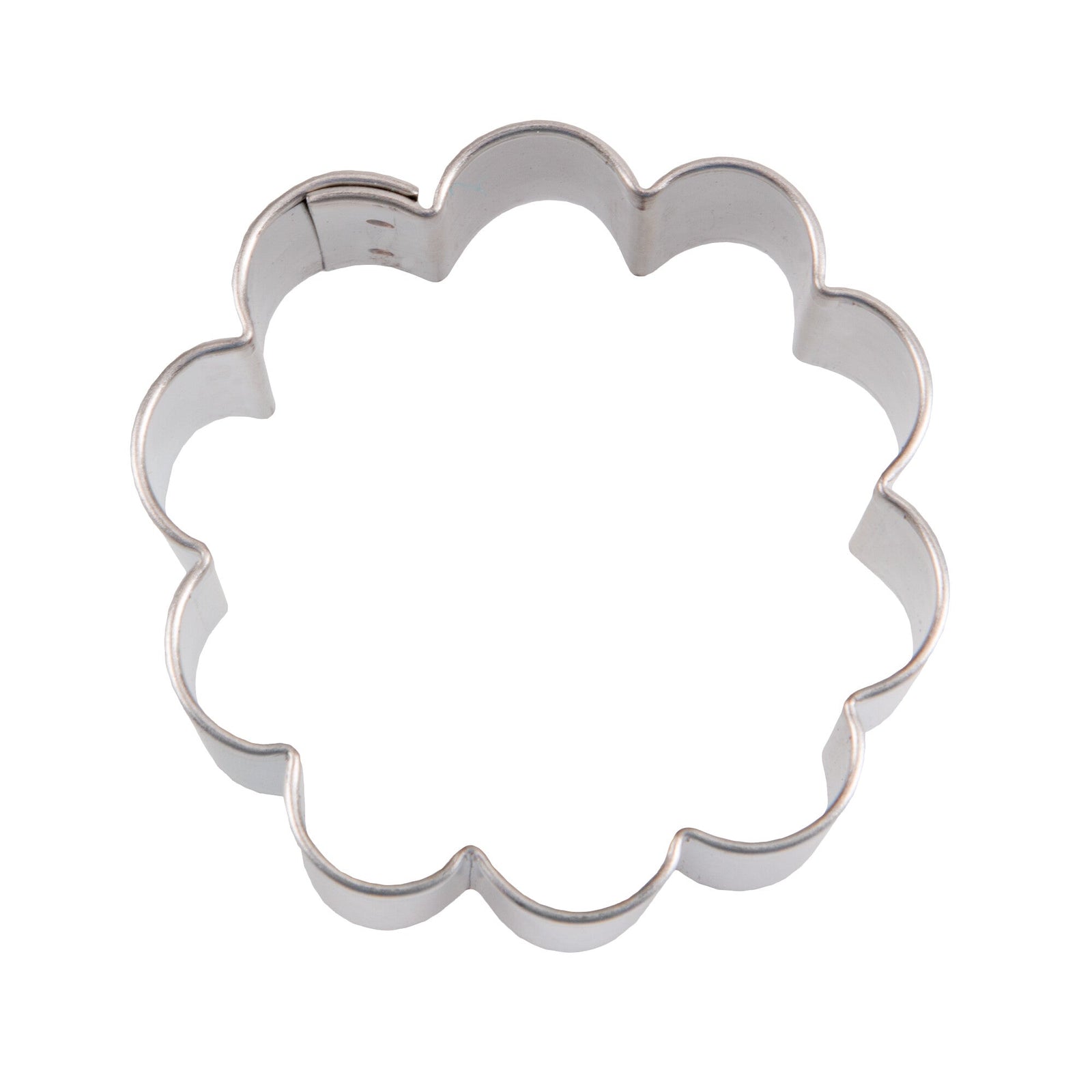 ST - 124042 - Städter 'Ausstecher Rosette, 4 cm, gewellt aus Edelstahl'