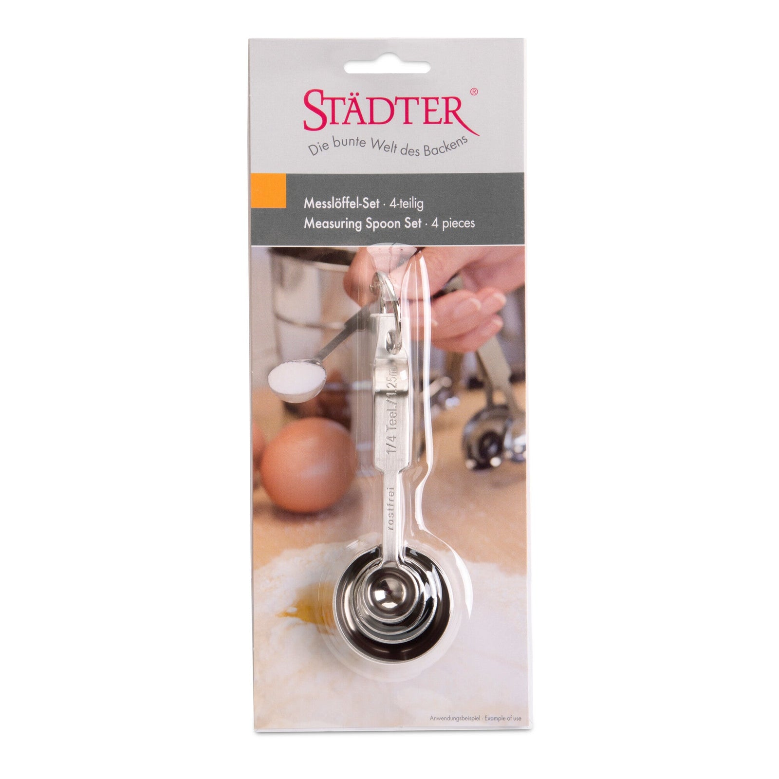 ST - 509207 - Städter 'Messlöffel - Set, 4 Teilig'