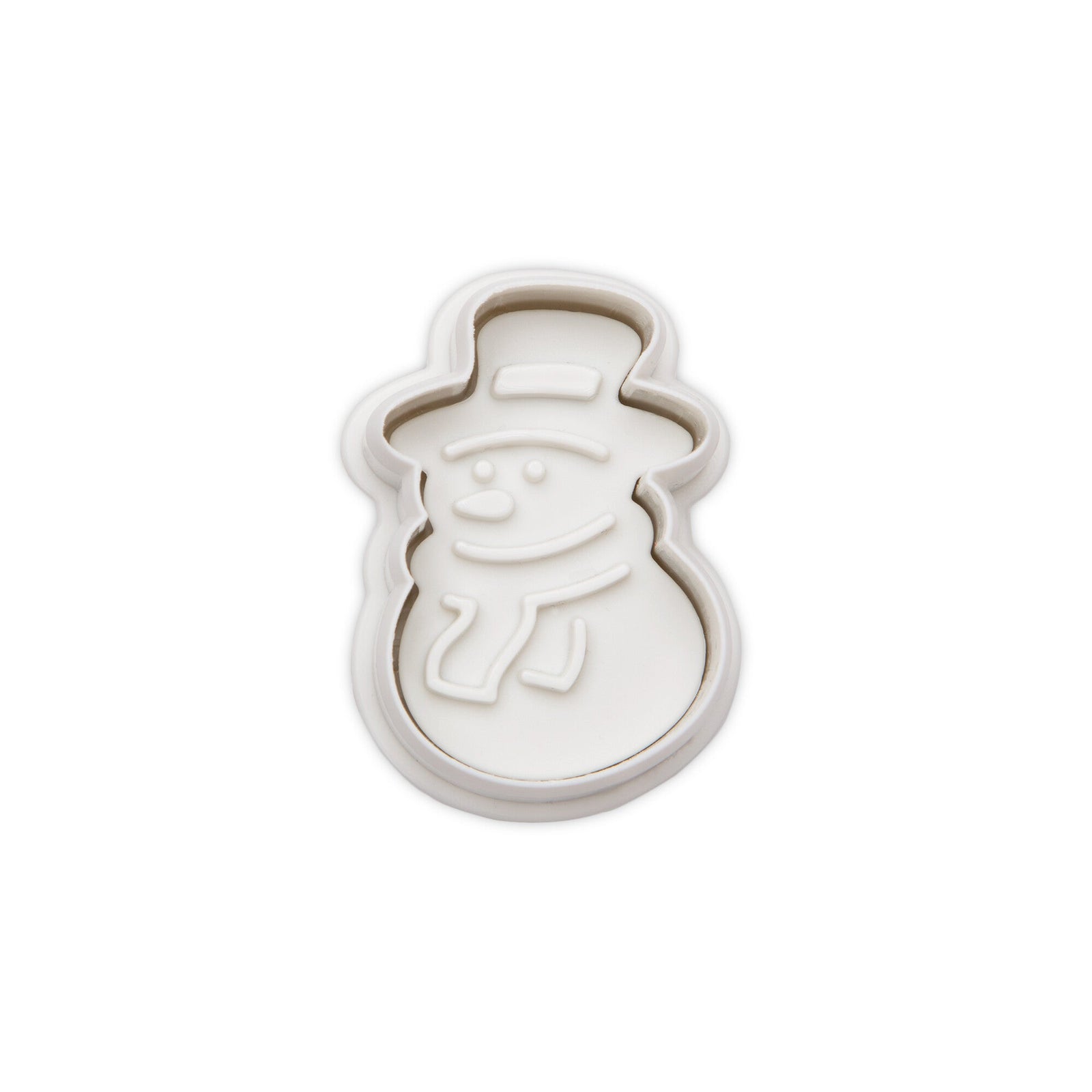 ST - 170926 - Städter 'Präge - Ausstecher mit Auswerfer Schneemann'