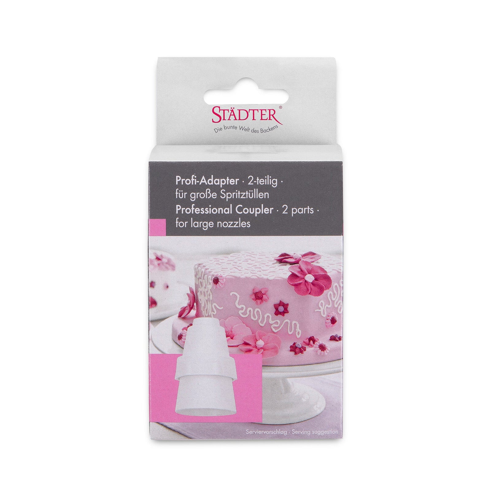 STA - 224018 - Städter 'Profi - Adapter groß, 2 - teilig'