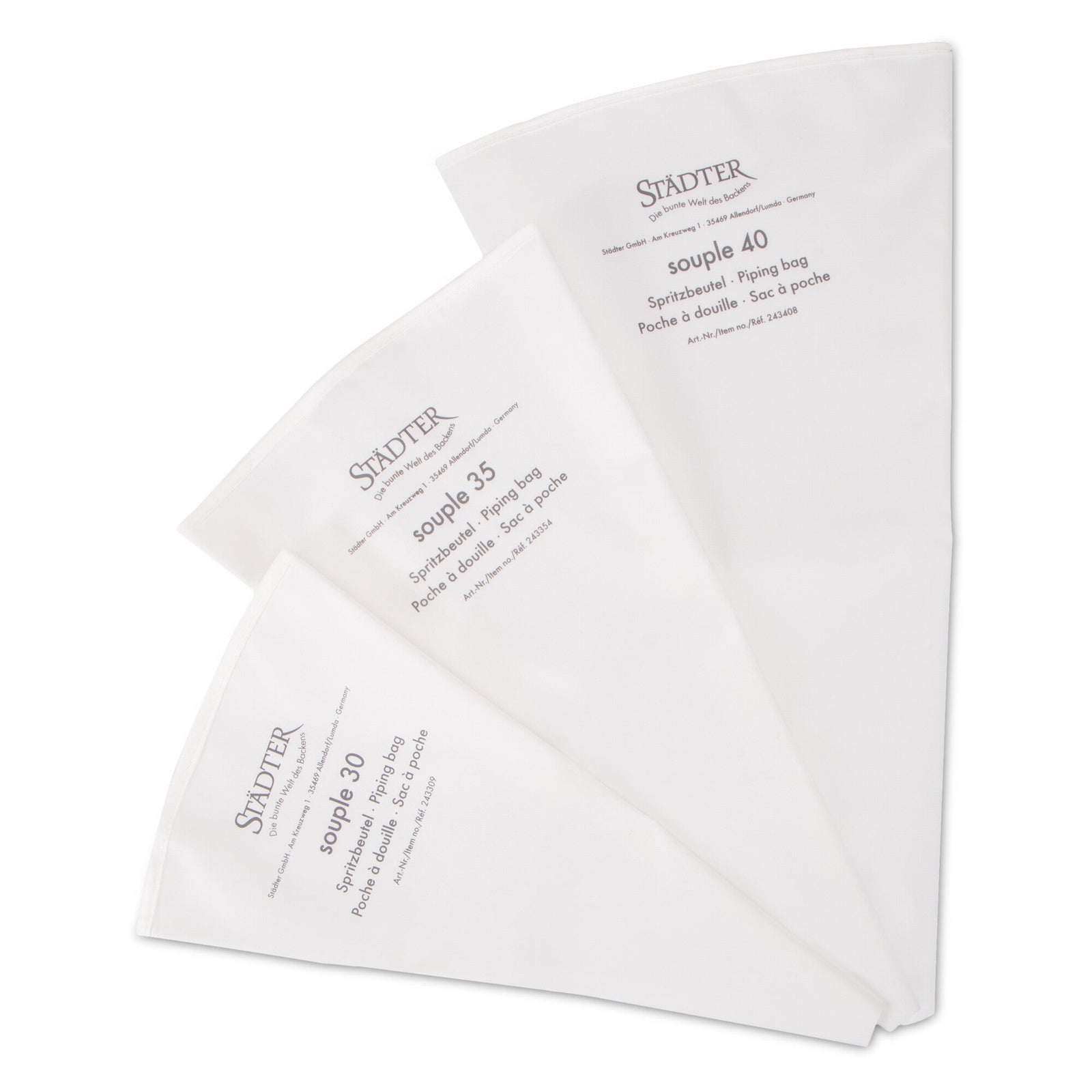 STA - 243354 - Städter 'Profi - Spritzbeutel, 35cm'