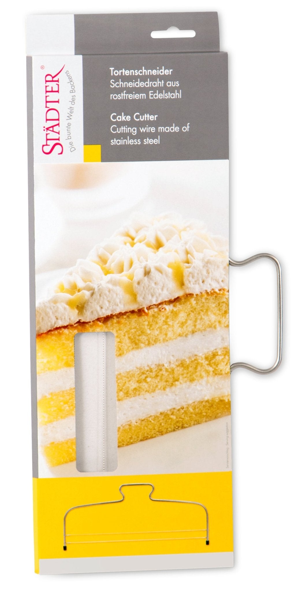 ST - 911000 - Städter 'Tortenschneider 32 cm mit doppeltem Schneidedraht'