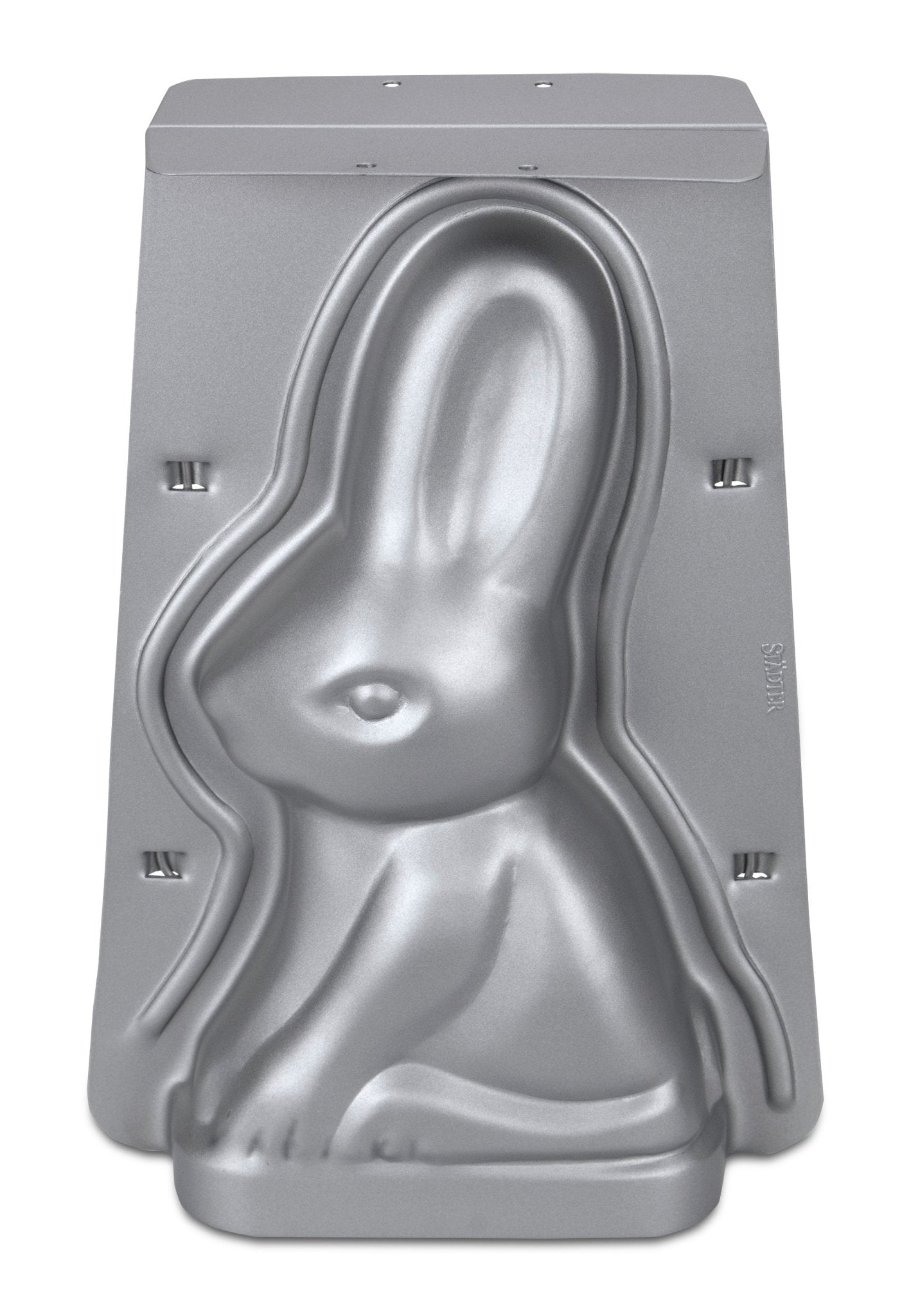ST - 661745 - Städter 'we love baking Osterhase 18 x 26 x 8 cm Silber'
