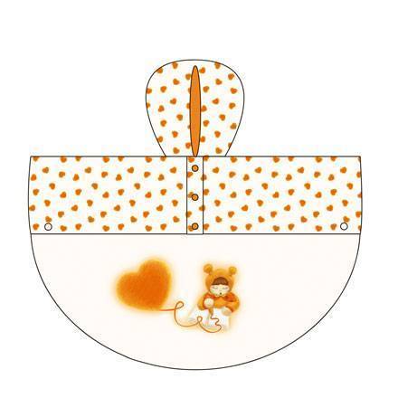 T00K1477B90 - THUN Bimbo - Kinderwelt »Regencape Nelly Glücksbringer«