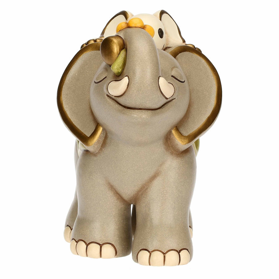THUN 'Elefant Elly mit Baby-Elefant aus Keramik'-F3381A99