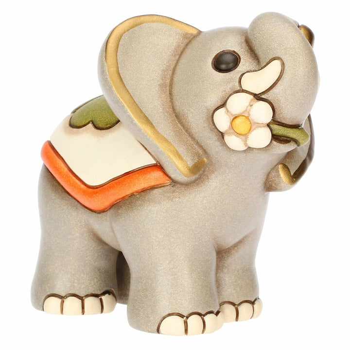 THUN 'Elefant Elly mit Blume aus Keramik, mittel'-F3372A99