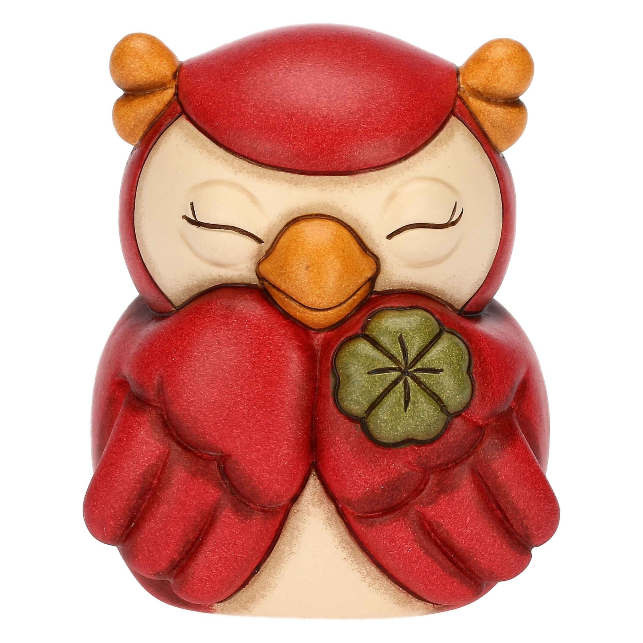THUN 'Owl Lucky red with lucky clover pRacconti d'Autunno' 2023