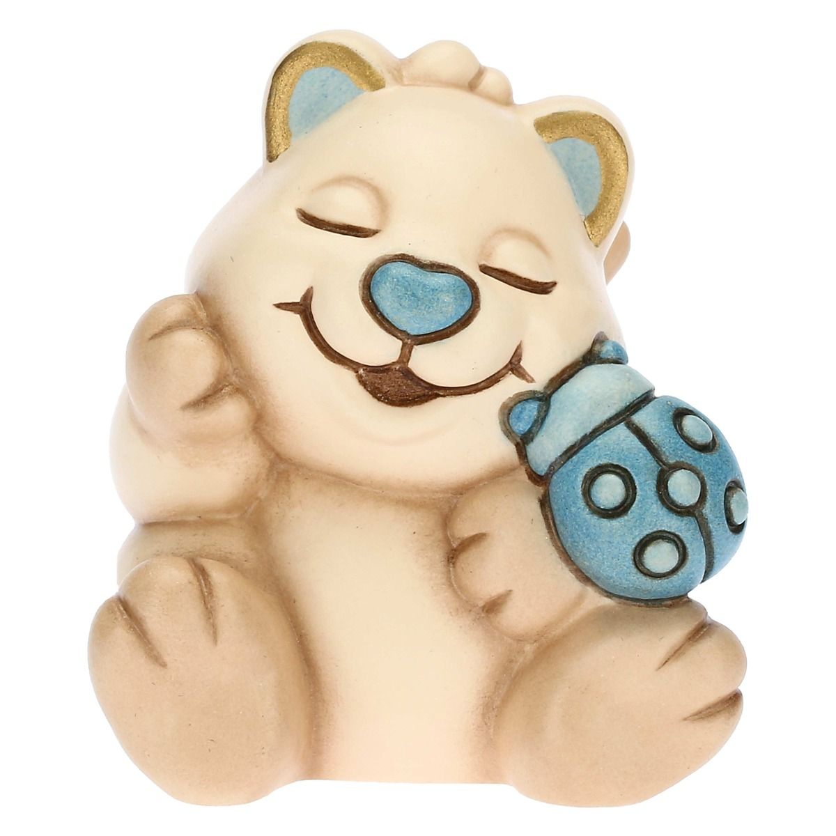 K3775H98B - THUN Figur 'Quokka mit Marienkäfer, klein' 2023